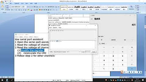 N4AIA04 Demo Serial Assistant 4-20MA/0-20MA/0-5V/0-10V 4ch Voltage Analog Acquisition RS485 Modbus