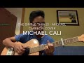 The simple things  michael carreon michael cali cover