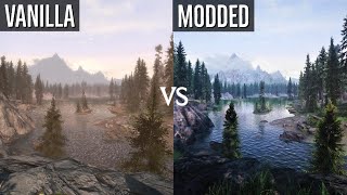 Best Graphics for Skyrim Special Edition with Only a Few Mods | ►15 Graphical Mods 2021 Mod List