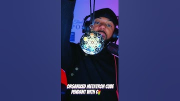 Metatron Cube 7 Chakra Pendant | Total Protection & Balance