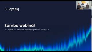 Proměňte návštěvníky webu v platící zákazníky! | Webinář Samba.ai