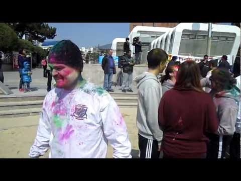 Holi 2012 at Haeundae Beach