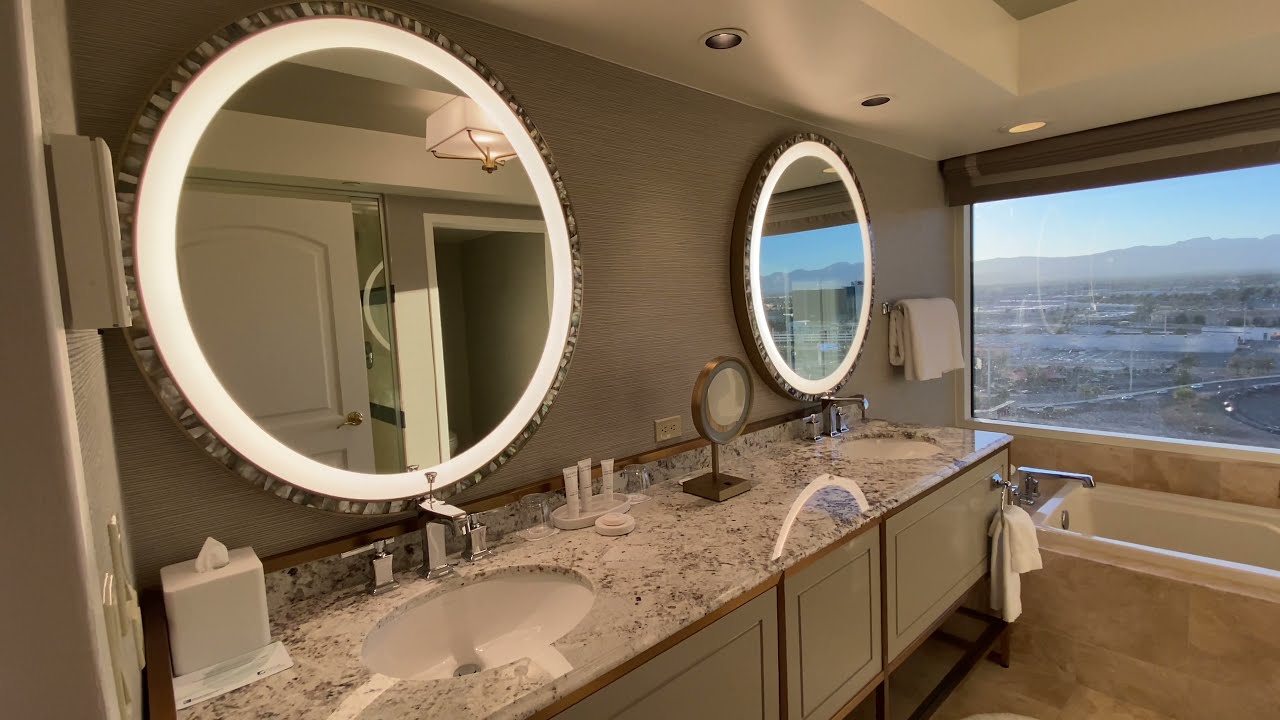 Golden Hour Tour of Bellagio Resort Tower King Room 20126Jetted Tub