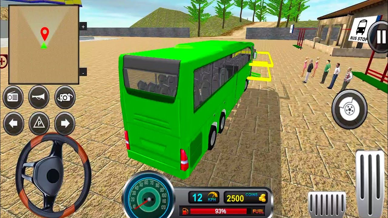 Uphill Offroad Bus Driver 2020 #1 | Offroad Mountain Bus Driving Simulator Game | Android IOS Games