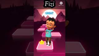 Fizi vs Zul | music game | Upin Ipin | Boboiboy | tiles Hop Edm Rush screenshot 2
