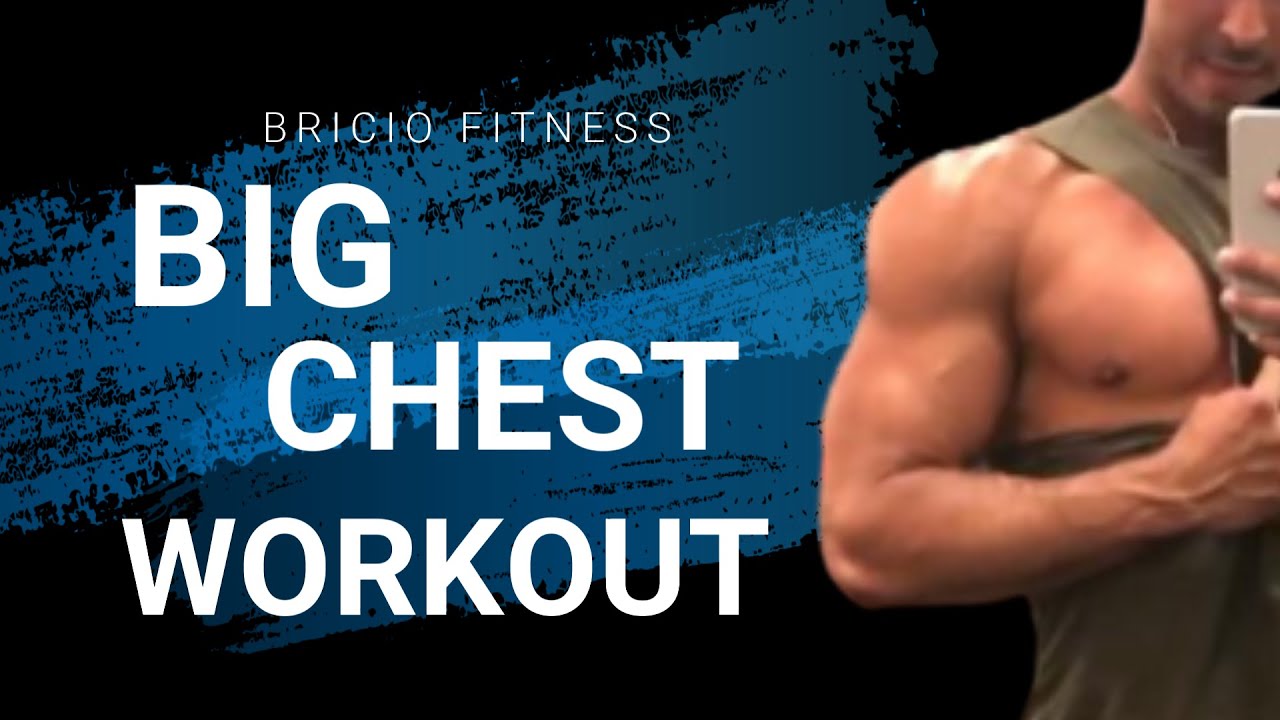 INTENSE CHEST WORKOUT FEEL THE PUMP DOING THAT / BRICIO FITNESS YouTube