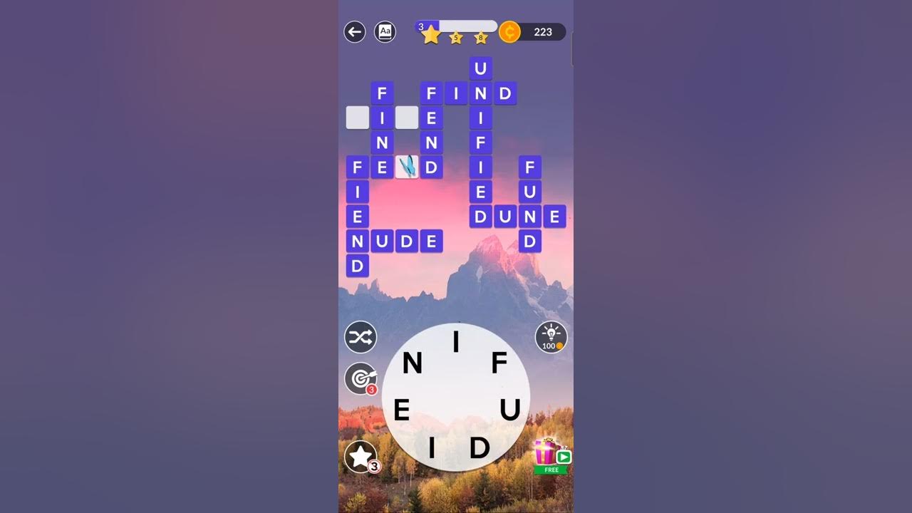 Wordscapes November 16 2022 Daily Puzzle Answers YouTube