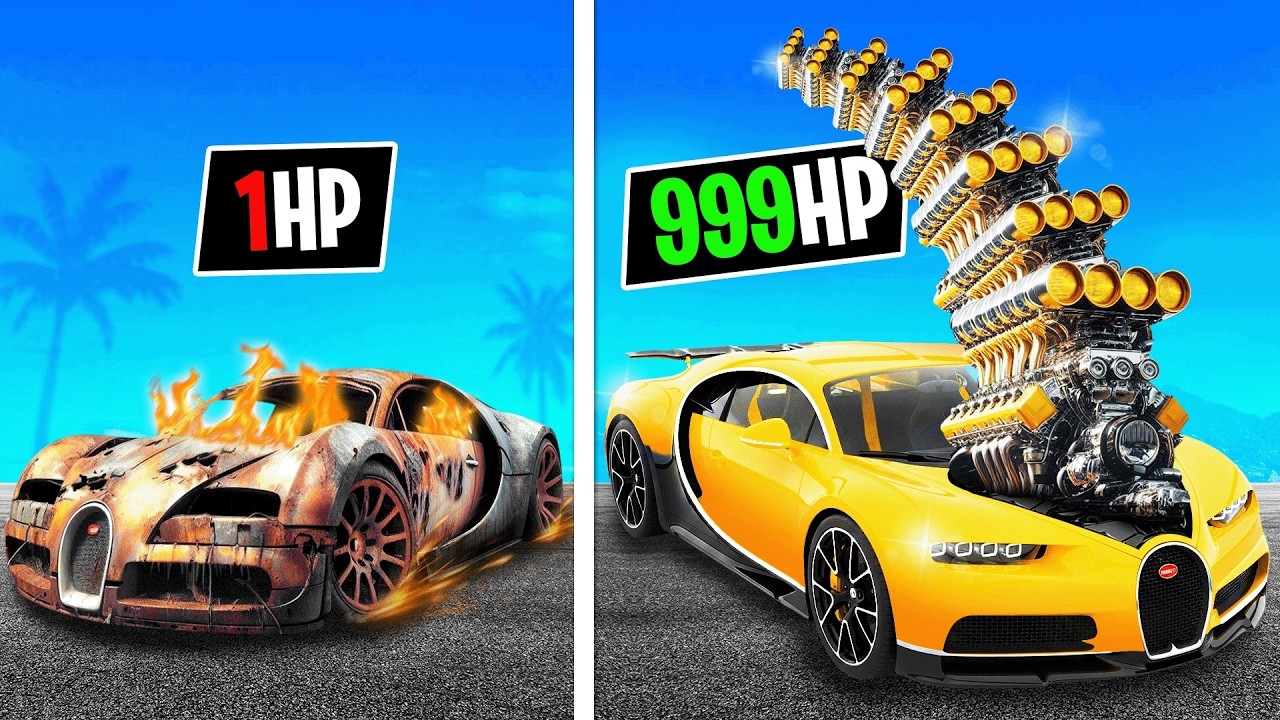 Every Time I Crash My Horsepower Increases in GTA!