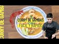 Cómo hacer gambas al curry con leche de coco