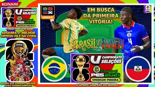 PES 2021 - COPA - FASE GRUPOS - BRASIL x HAITI - OF FV COPA Update 1 LANÇADO
