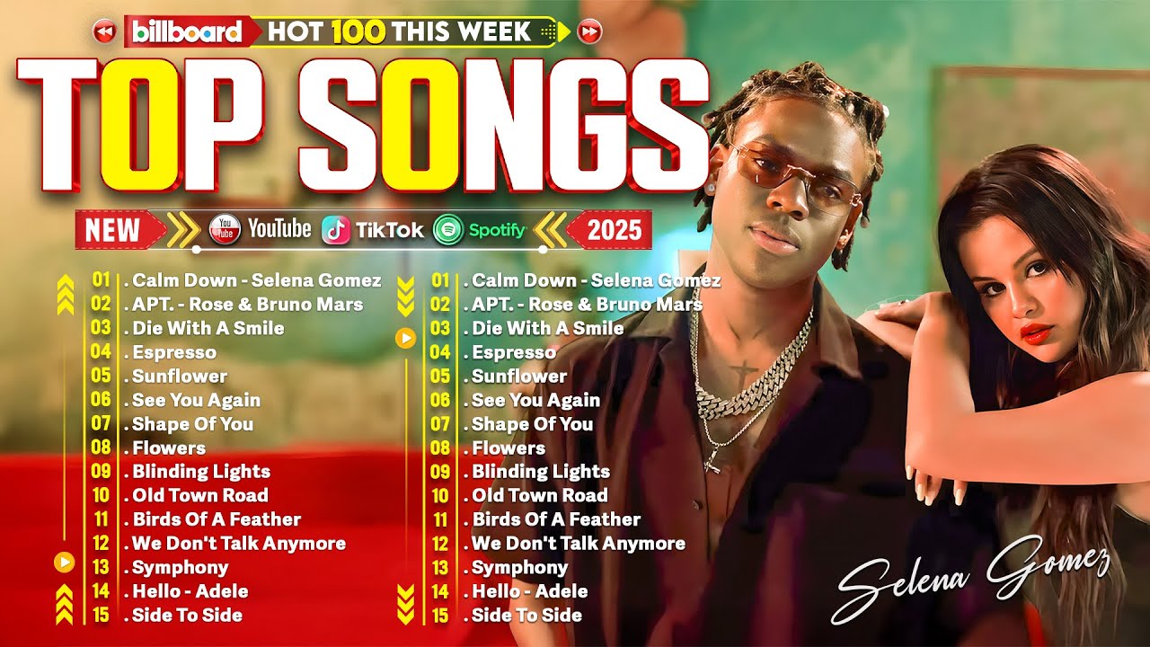 Billboard Pop Songs 2026 Playlist 🔥Bruno Mars, Selena Gomez, Rihanna, Adele, Dua Lipa, Ed Sheeran