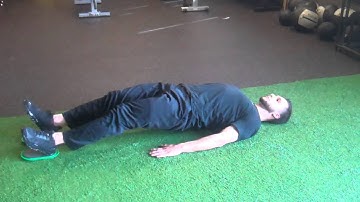 Hamstring Curls w/ Gliders