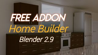 Easy Architecture Add-On | Home builder | Blender 2.9
