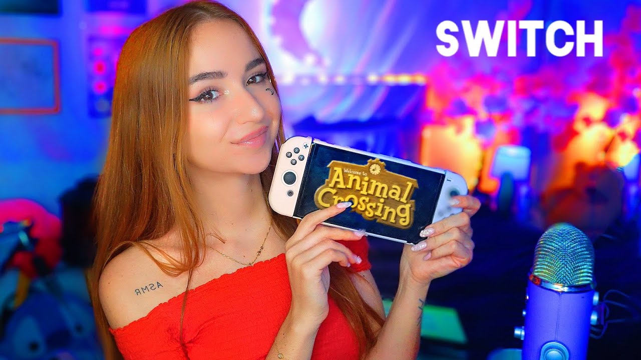 ASMR : MES JEUX SUR SWITCH🎮
