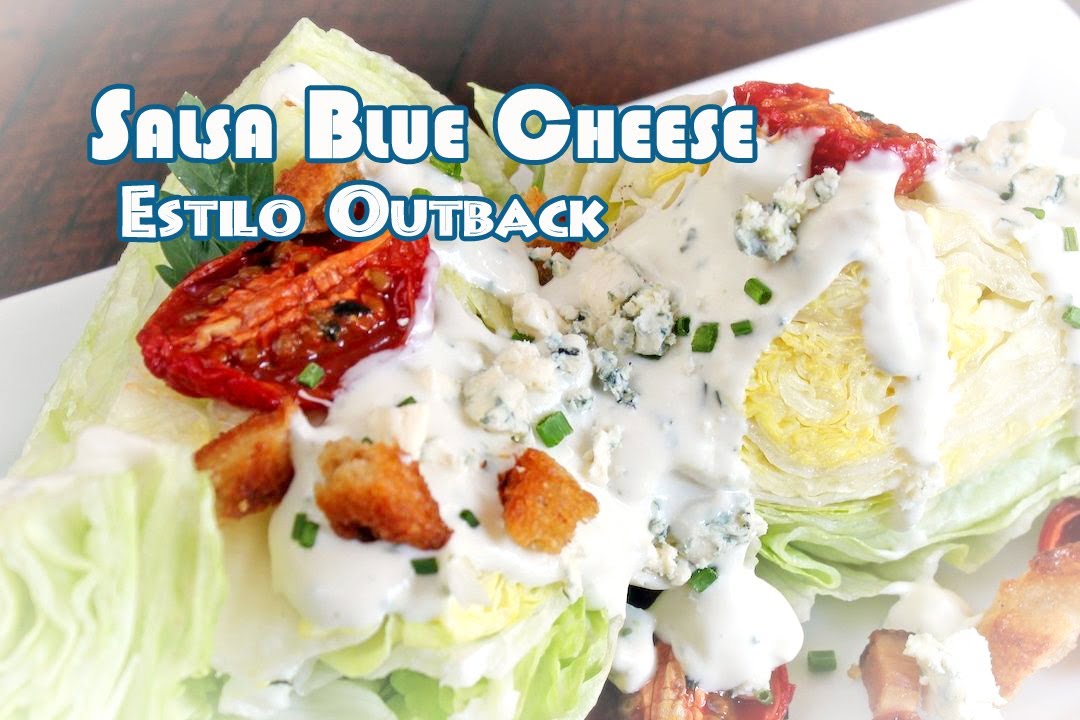 Salsa de Queso Azul o Blue Cheese Estilo Outback Copycat - YouTube