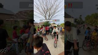 Ada ban sepeda copot😱‼️#minivlog #bolang #petualagan #villagekidslife #survival #bermain