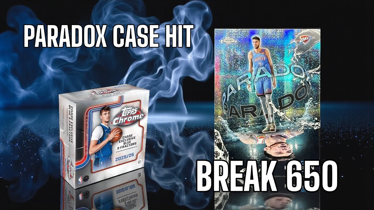 We Pulled a Case Hit Paradox ⛈️🏀 Break 650 - 25/26 Topps Chrome Basketball Hobby and Mega PYT Break