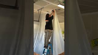 Garage Fire Restoration | Containment, Sheetrock Removal & Contents Pack-Out #servproteamcarpenter