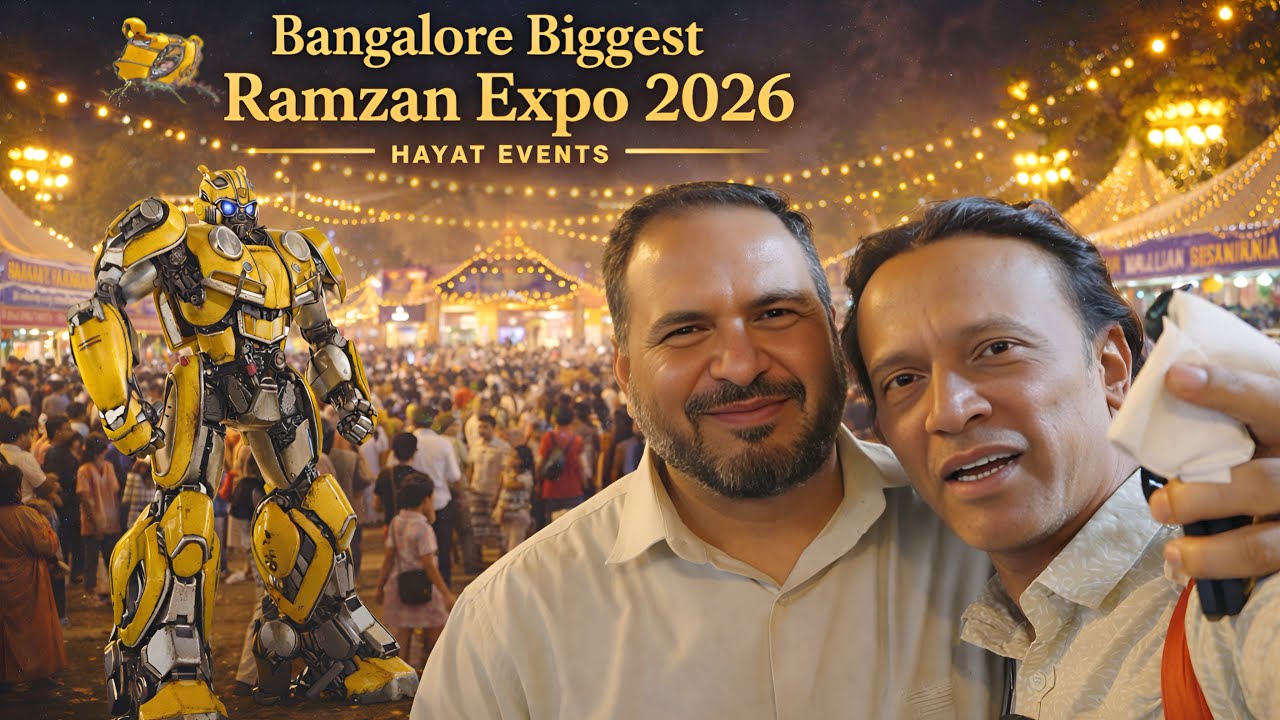Bangalore Biggest Ramzan Food Mela Expo  2026 😍| Hayat Events in sheesh Mahal