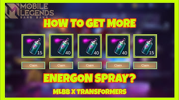 HOW TO GET MORE ENERGON SPRAY MLBB X TRANSFORMERS EVENT 2021 | EeXPi Gaming