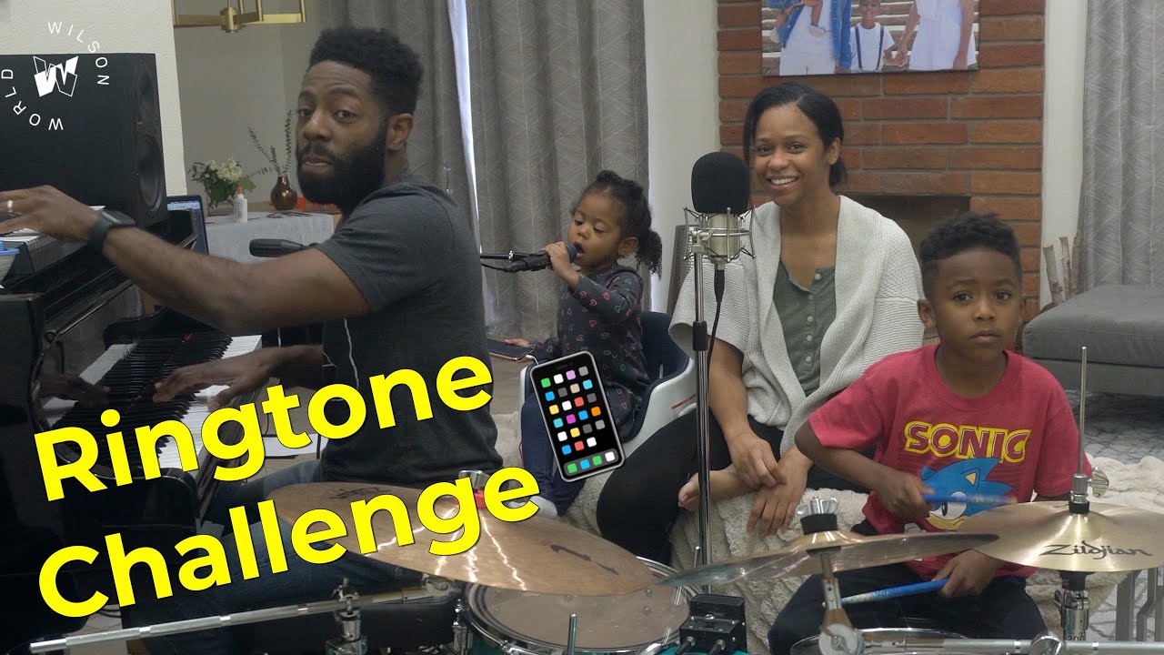 Ringtone Challenge! We Make A Song Out Of Random Ringtones! | Wilson Family | News Break