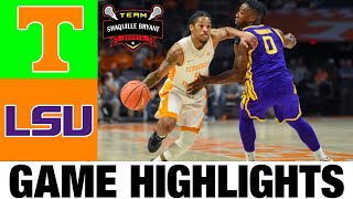 #6 Tennessee vs LSU Highlights | NCAA Men's Basketball | 2024 College Basketball