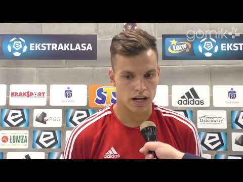 Adrian Gryszkiewicz o meczu z Wisłą Płock