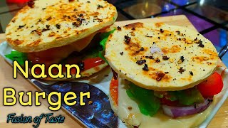 Naan Burger | Naan | Burger Recipe |  mcdonalds naan burger| Naan Burger recipe screenshot 1