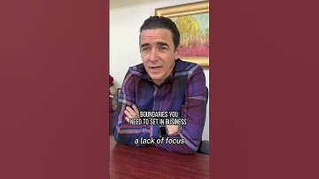 Boundaries you need to set in business. #shorts #youtubeshorts