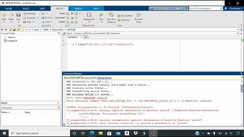 Setting up Raspberry Pi wirelessly with MATLAB (No more errors!)