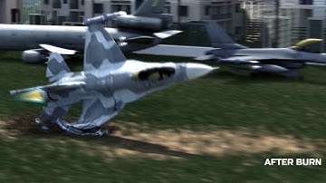 Jet Fighter Plane crash VFX