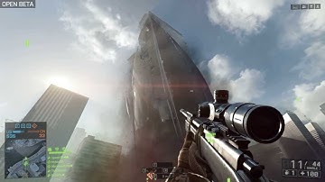 Battlefield 4 |BETA| Building collapse PC [ Ultra Settings ] Unrendered 1080p