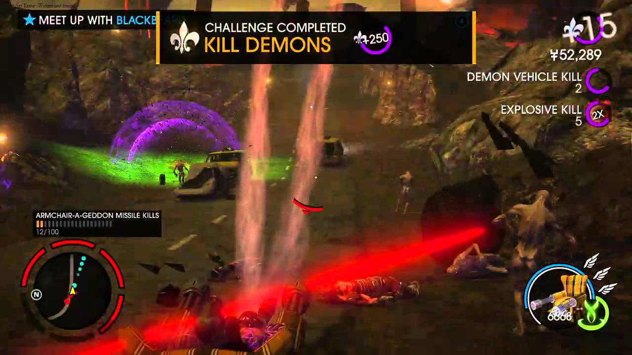 Saints Row Gat out of Hell Armchair Warrior Best Weapon in Game! YouTube
