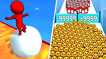 Food Run 🆚 Snow Race 3D Walkthrough Android IOS Max Update Gameplay MAO14