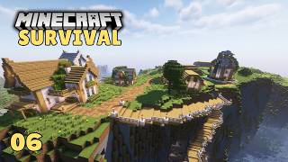 Pathing and Wheat Farms! | Let's Play Survival Minecraft | Episode 6
