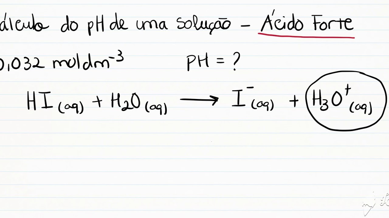 Como Saber Se O ácido é Forte Ou Fraco