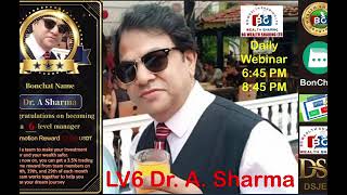 BG WEALTH SHARING Group Business Webinar By LV- 6 Dr. A. Sharma