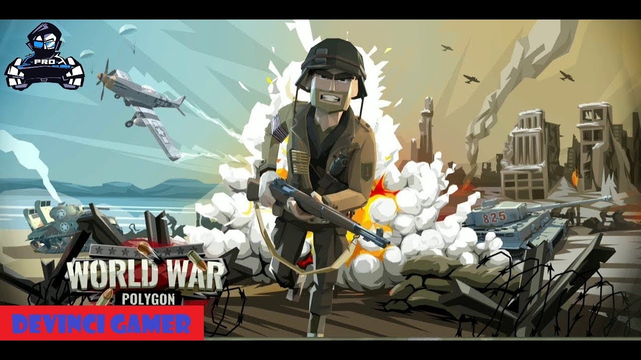 WORLD WAR POLYGON | GAMEPLAY | WALKTHROUGH | DEVINCI GAMER | (MOBILE) |