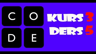 Code.org Cevapları - Kurs 3 | Ders 5 : Sanatçı; Fonksiyonlar
