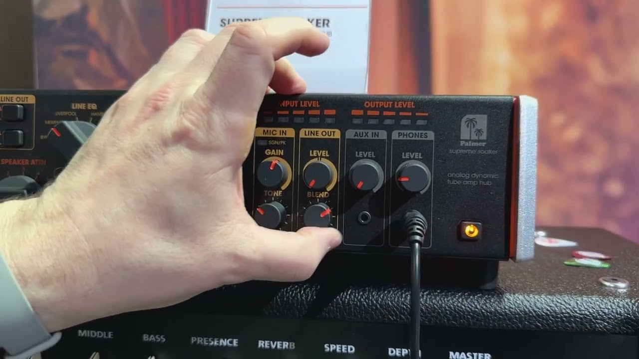 NAMM 2024 - Adam Hall - Palmer - Supreme Soaker