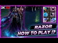 ► Dota 1 , Razor , как играть на Разоре !? Забытый Керри Доты ◄