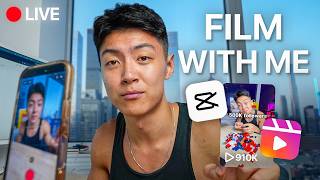 script, film, edit, & post a viral reel with me (full process)