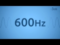 600 Hz Test Tone