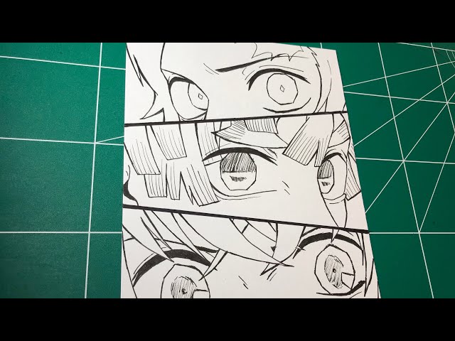 kusakabe on X: Tentei desenhar o tanjiro baseado em uma arte que