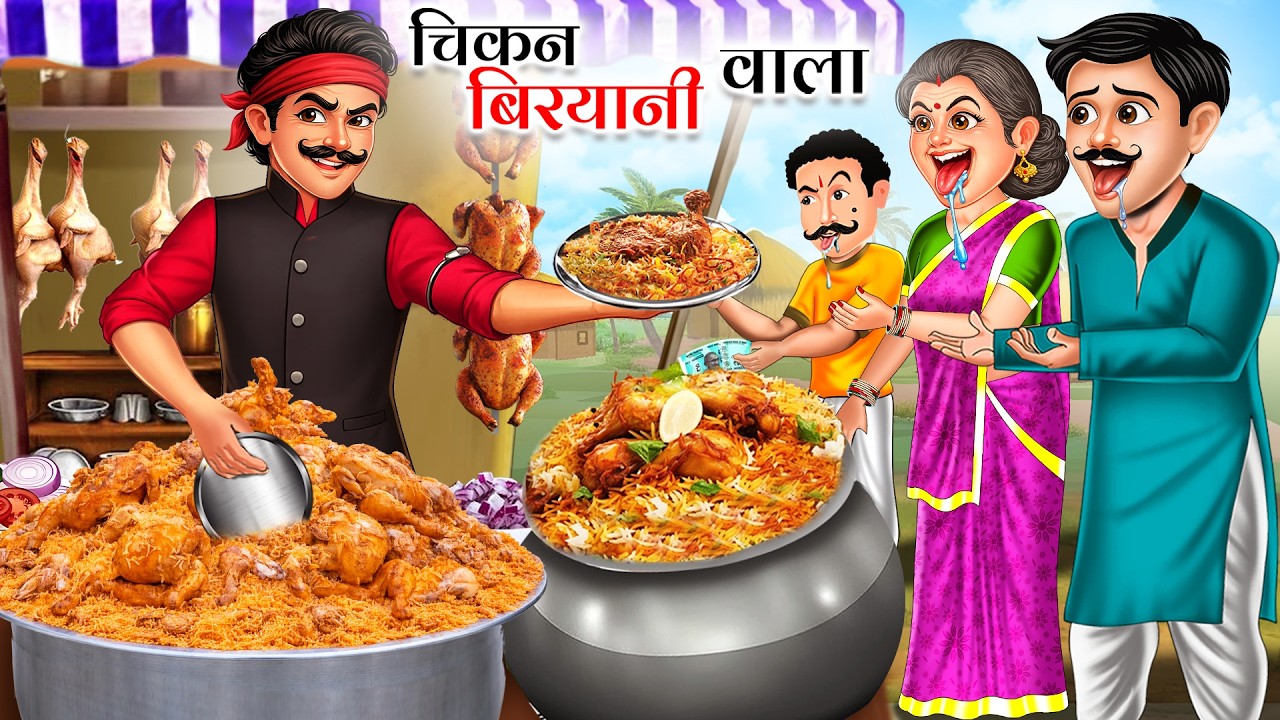 चिकन बिरयानी वाला | Chicken Biryani Wala | HINDI KAHANI | MORAL STORIES | Hindi Stories