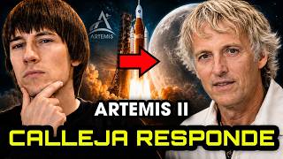 Jesús Calleja ME RESPONDE sobre Artemis II y los FALLOS de la NASA