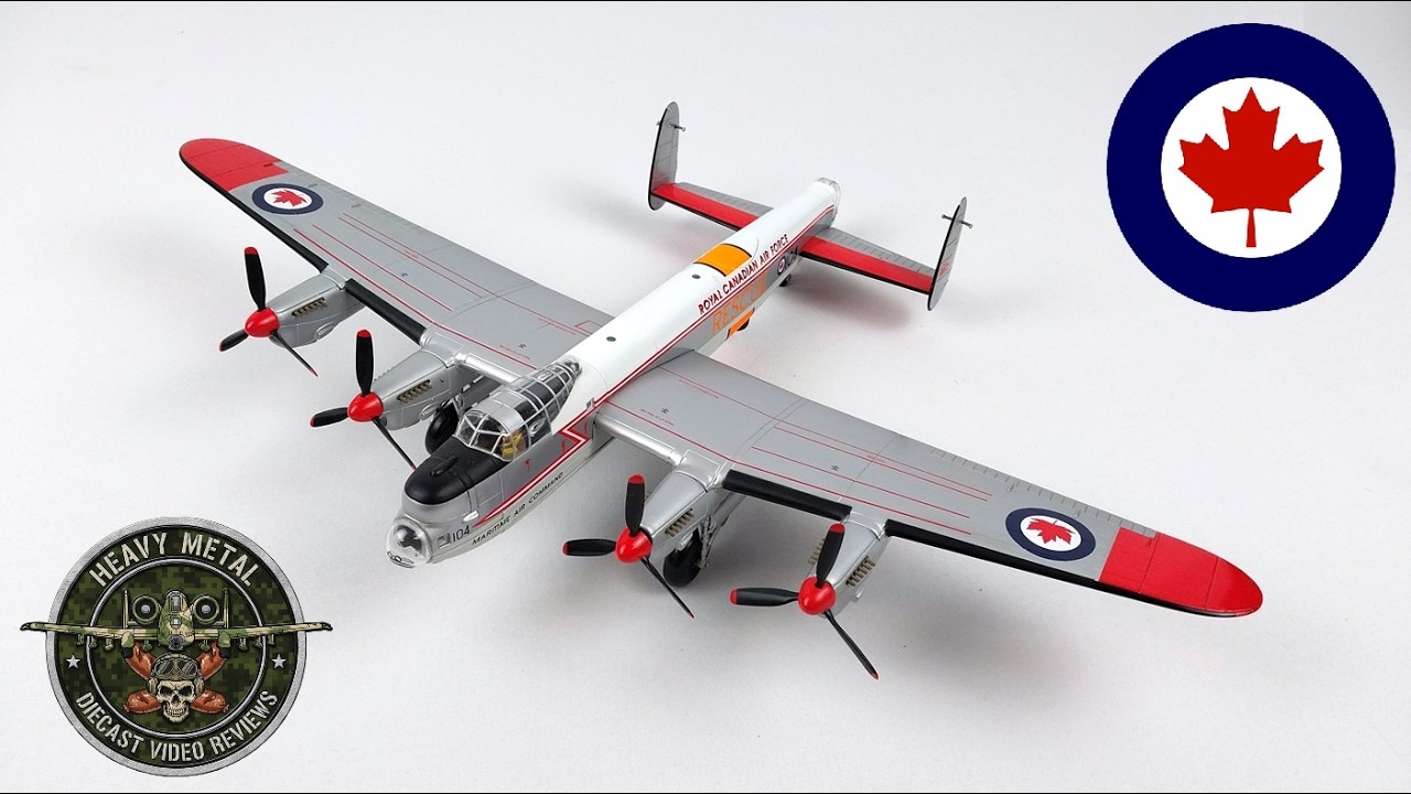 Avro Lancaster Mk10MP , RCAF No.107 Rescue Unit, 1963, Corgi 1:72
