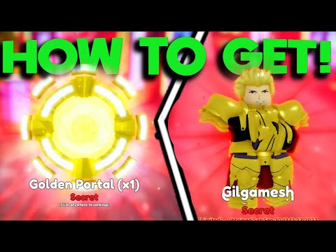 HOW TO GET NEW SECRET UNIT GILGAMESH IN ANIME ADVENTURES