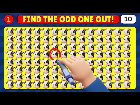 Find the ODD One Out! ???? | Fun Animal Emoji Quiz