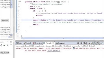 VTC Player   Advanced Java Programming Java SE 7, Assertion Usage